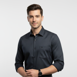 Home The Onyx Micro-Dot Performance Shirt - Slim Fit